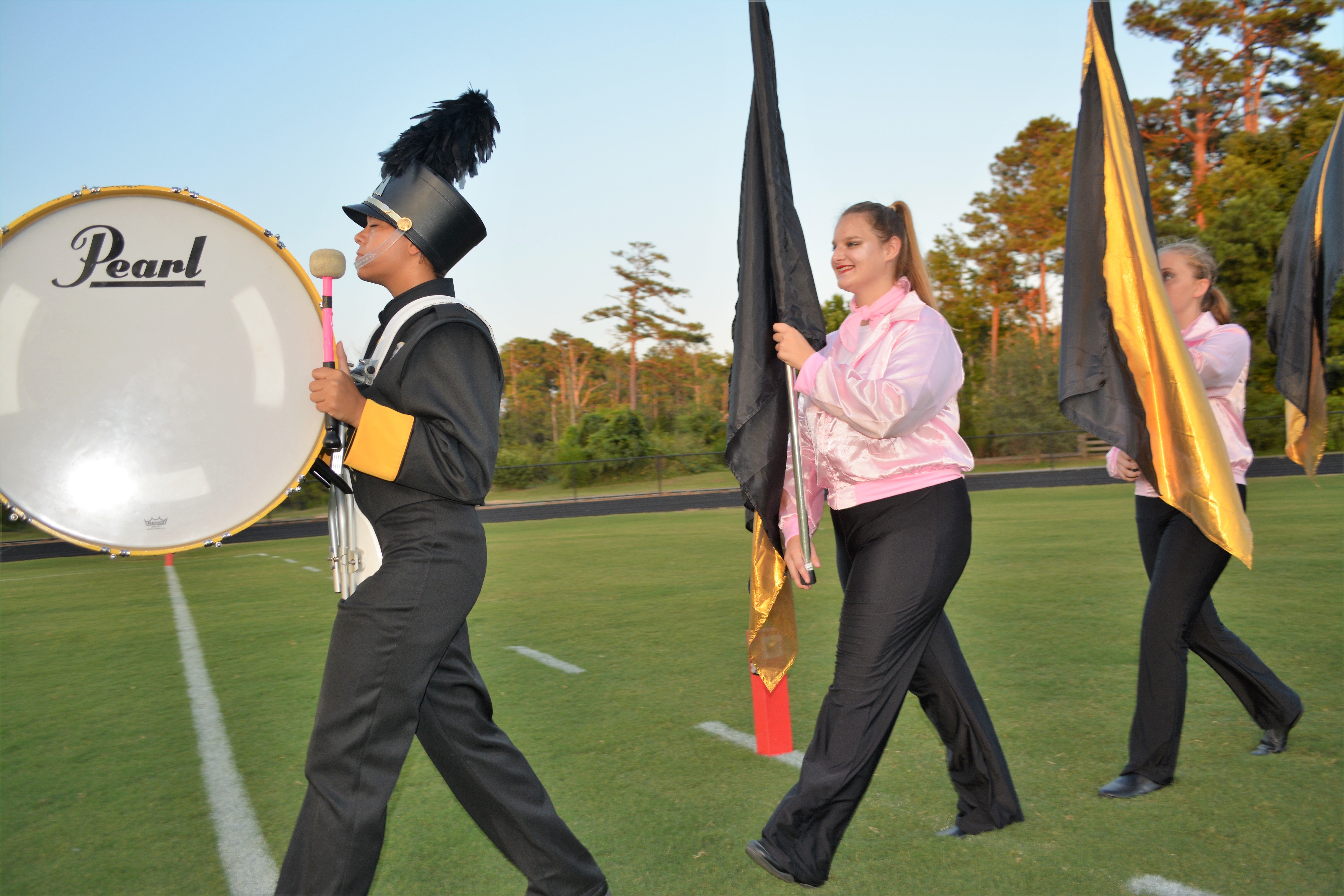 Redskins Marching Band and Drumline