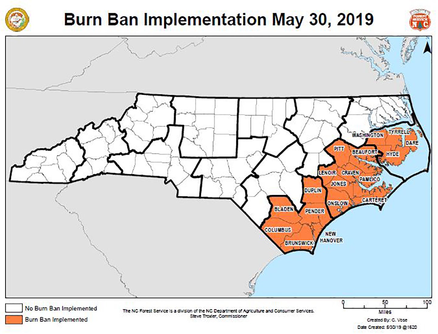 Burn ban lifted The Coastland Times The Coastland Times