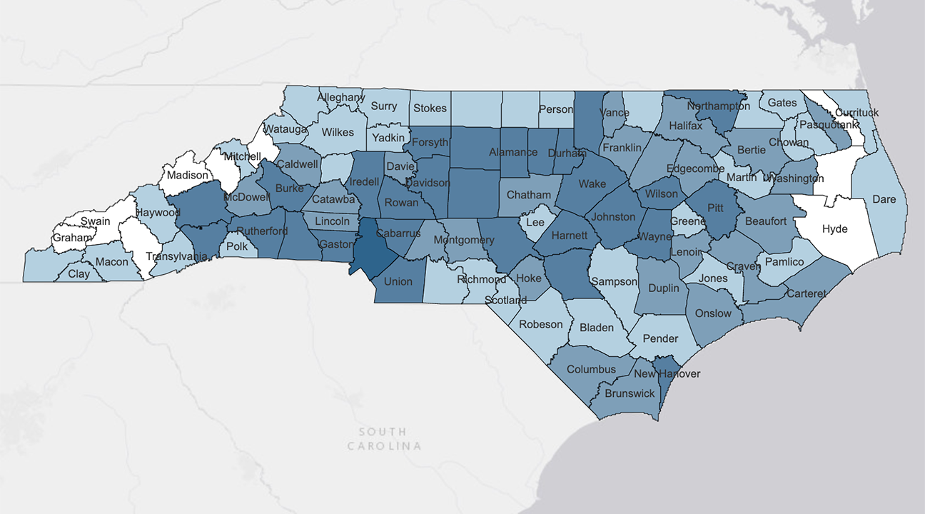 North Carolina surpasses 3,900 coronavirus cases - The Coastland Times