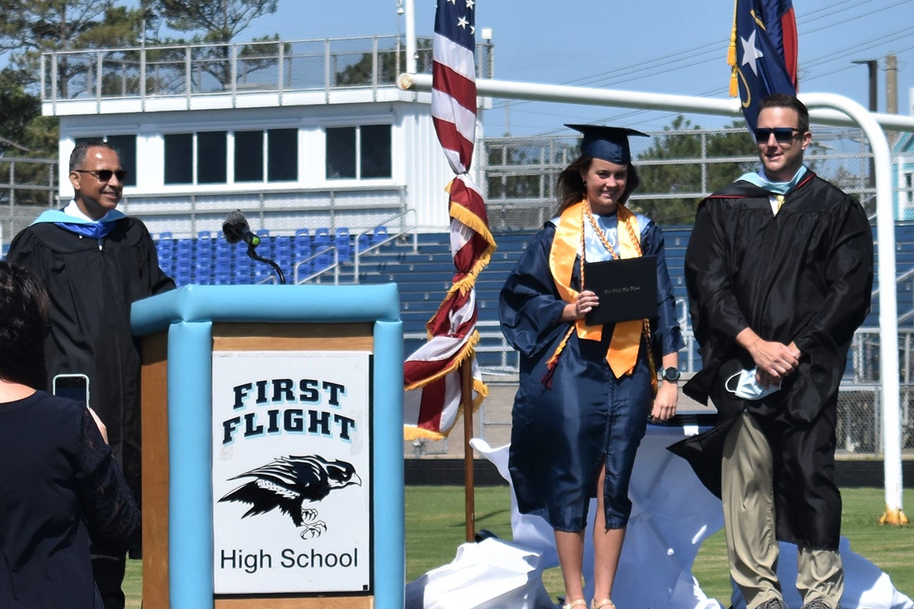 First Flight High School seniors take the stage for graduation The