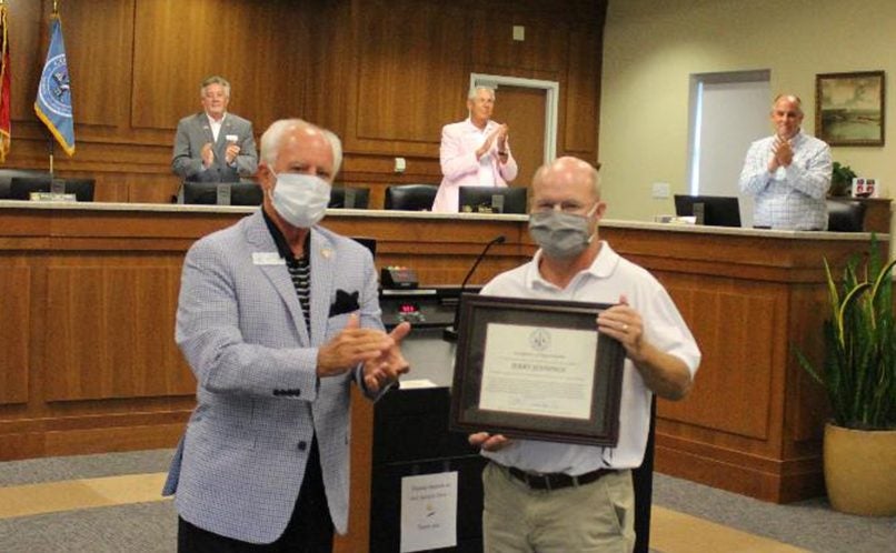 Jerry Jennings saluted for NCDOT work - The Coastland ...