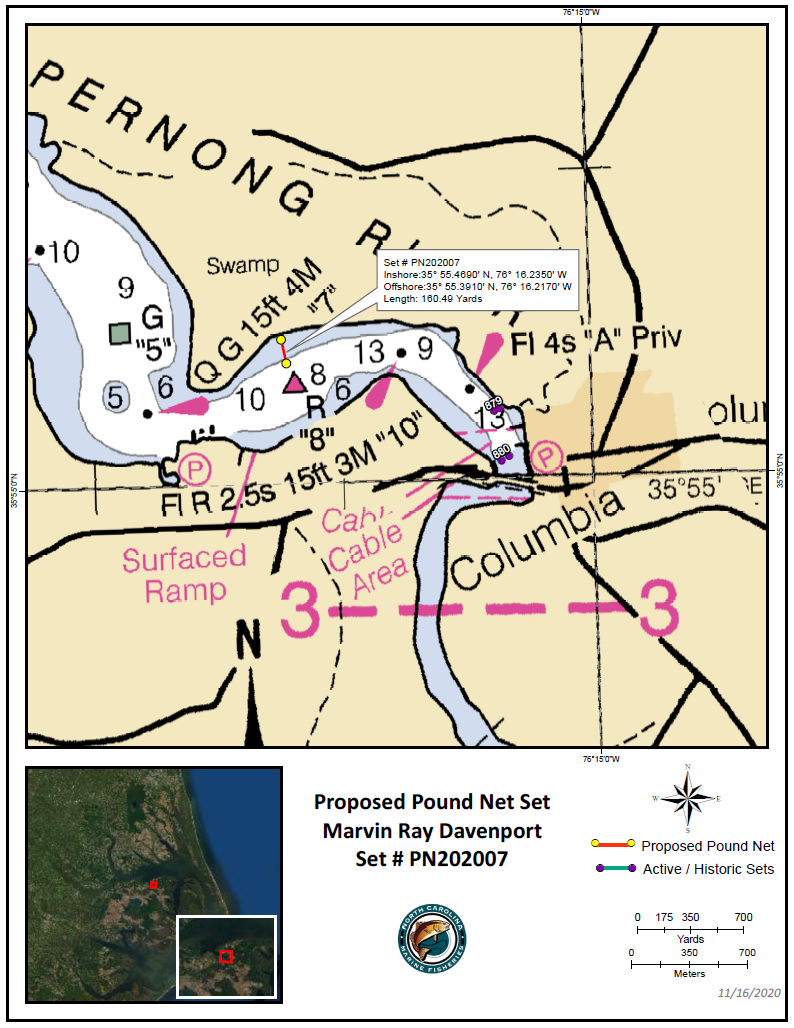 Pound net set proposed for Scuppernong River The Coastland Times