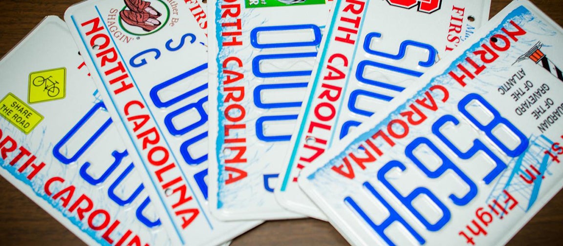 Replacement plan for North Carolina license plates begins with new year