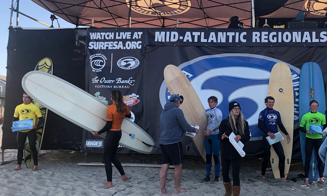 ESA holds regional surfing competition at Pier The