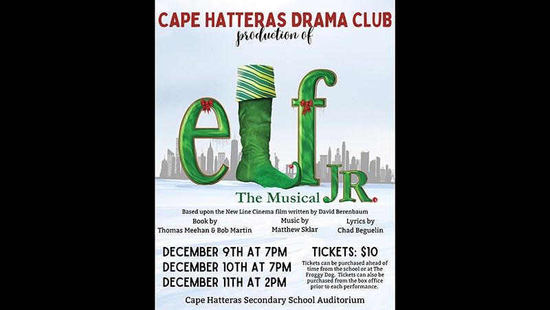 Cape Hatteras Secondary School Drama Club is 'singing loud for all to hear'  with production of Elf The Musical Jr. - The Coastland Times | The  Coastland Times