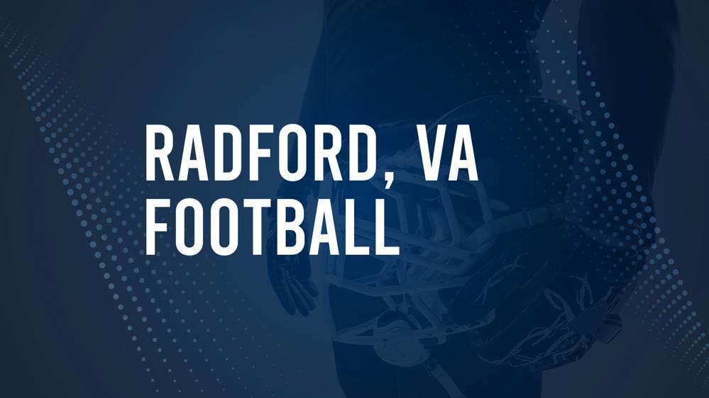 How to Watch Radford, VA High School Football Games Streaming Live – August 23