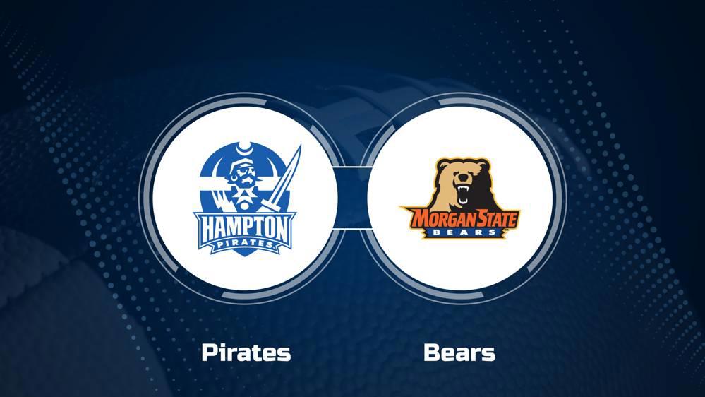 Where to Watch Hampton vs. Morgan State on TV or Streaming Live - August 31