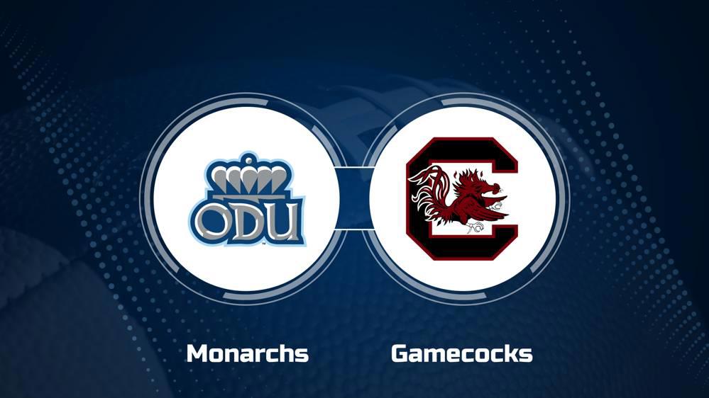 Where to Watch Old Dominion vs. South Carolina on TV or Streaming Live - August 31