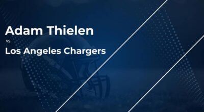 Adam Thielen and the Panthers vs. the Chargers: Week 2 Stats, Matchup, Game Info