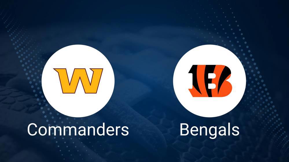 Commanders vs. Bengals Monday Night Football: Odds, Moneyline, and Spread - Week 3