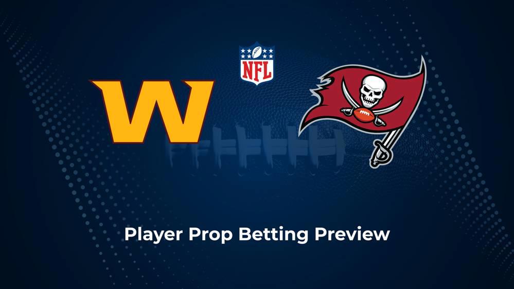 Commanders vs. Buccaneers Player Props & Odds – Week 1