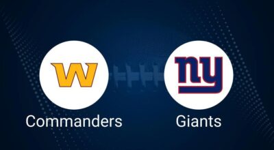 Commanders vs. Giants Predictions & Picks: Odds, Moneyline, Spread - Week 2