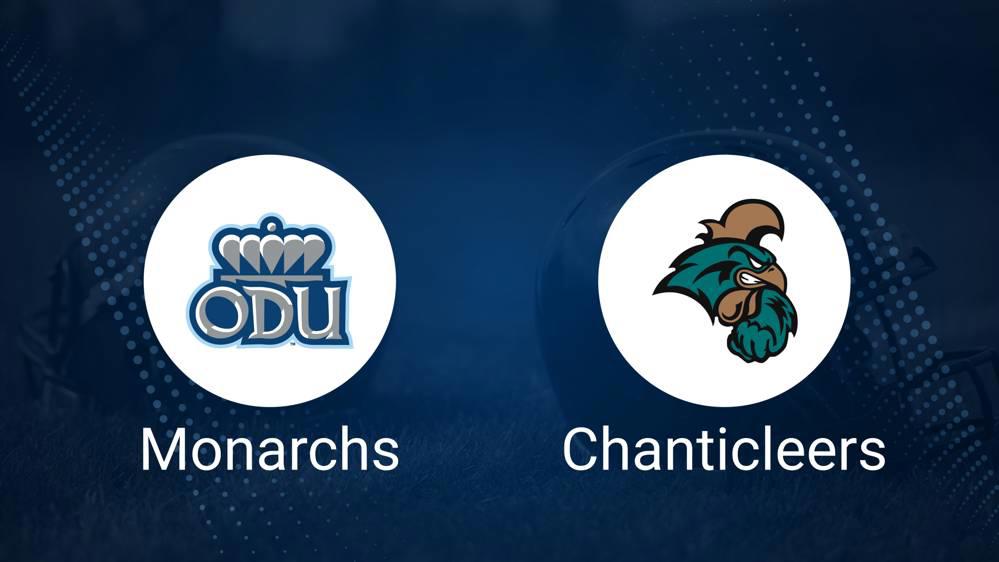 Old Dominion vs. Coastal Carolina Oct. 5 Tickets & Start Time