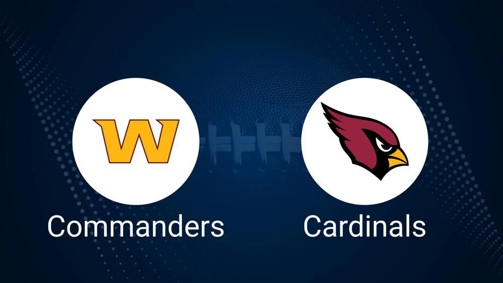 Where to Watch Commanders vs. Cardinals on TV or Streaming Live - Sept. 29