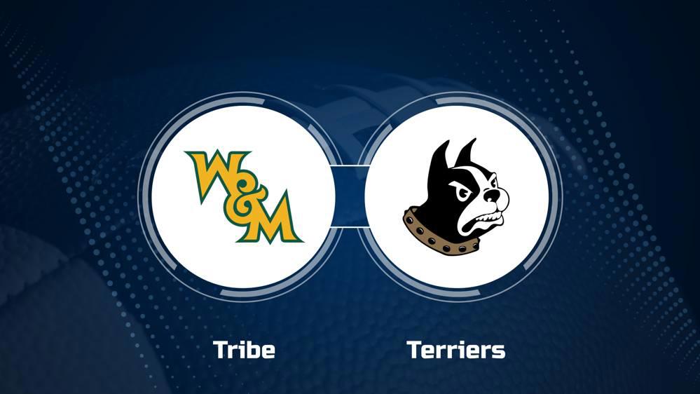 Where to watch William & Mary vs. Wofford on TV or live streaming – September 14