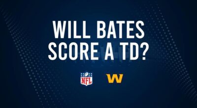 Will John Bates Score a Touchdown Against the Buccaneers in Week 1?