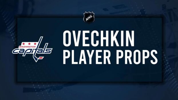 Alexander Ovechkin Player Prop Bets for the Capitals vs. Flyers Game - October 22