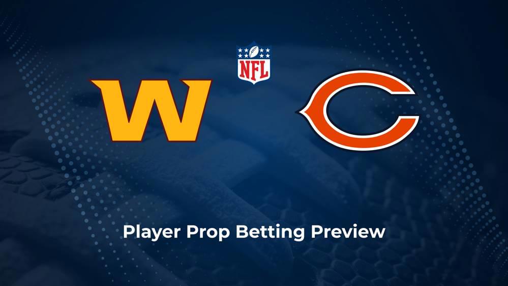 Commanders vs. Bears Player Props & Odds – Week 8