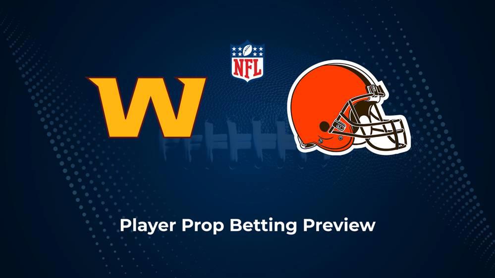 Commanders vs. Browns Player Props & Odds – Week 5