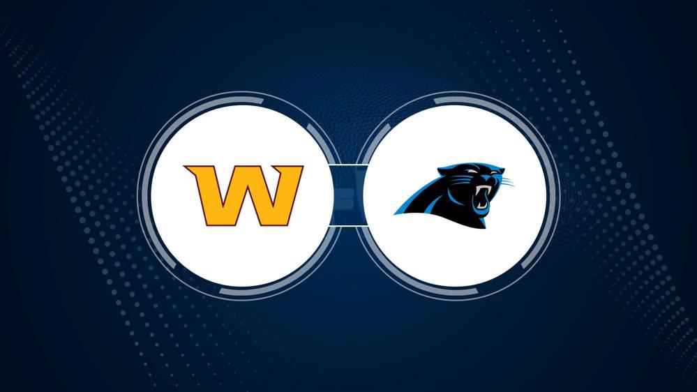 Commanders vs. Panthers Same Game Parlay Picks – NFL Week 7