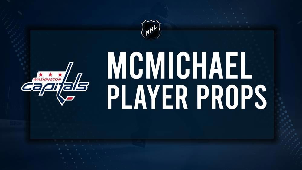 Connor McMichael Player Prop Bets for the Capitals vs. Canadiens Game - October 31