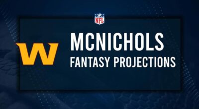 Jeremy McNichols Fantasy Projections: Week 6 vs. the Ravens