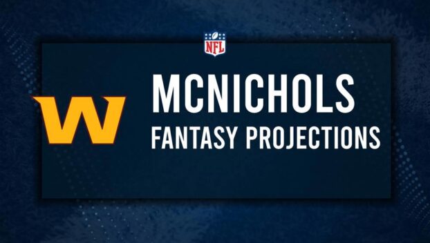 Jeremy McNichols Fantasy Projections: Week 7 vs. the Panthers