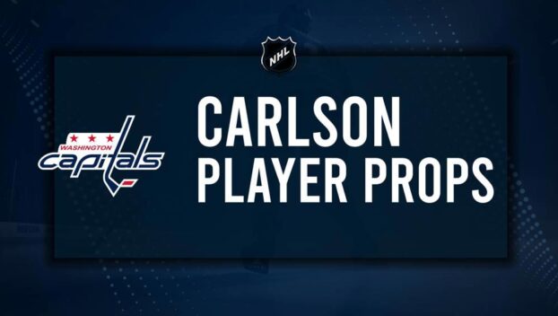 John Carlson Player Prop Bets for the Capitals vs. Devils Game - October 12