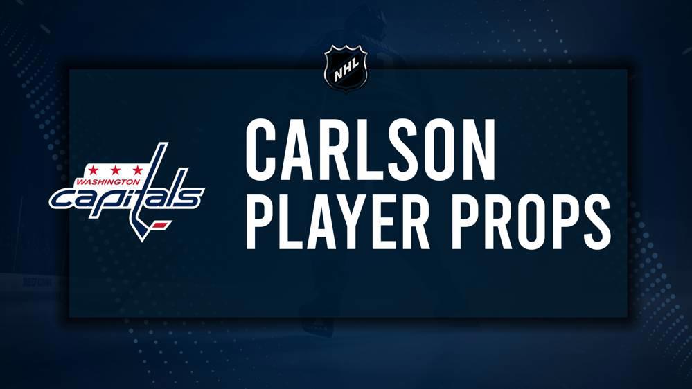 John Carlson Player Prop Bets for the Capitals vs. Devils Game - October 12