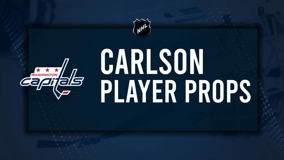 John Carlson Player Prop Bets for the Capitals vs. Flyers Game - October 22