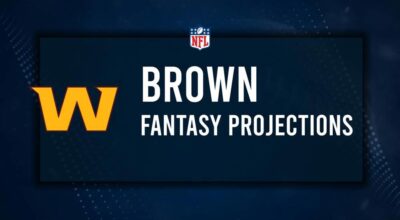 Noah Brown Fantasy Projections: Week 6 vs. the Ravens