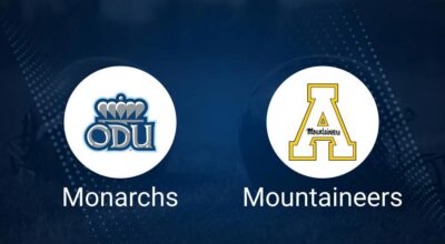 Old Dominion vs. Appalachian State Nov. 2 Tickets & Start Time