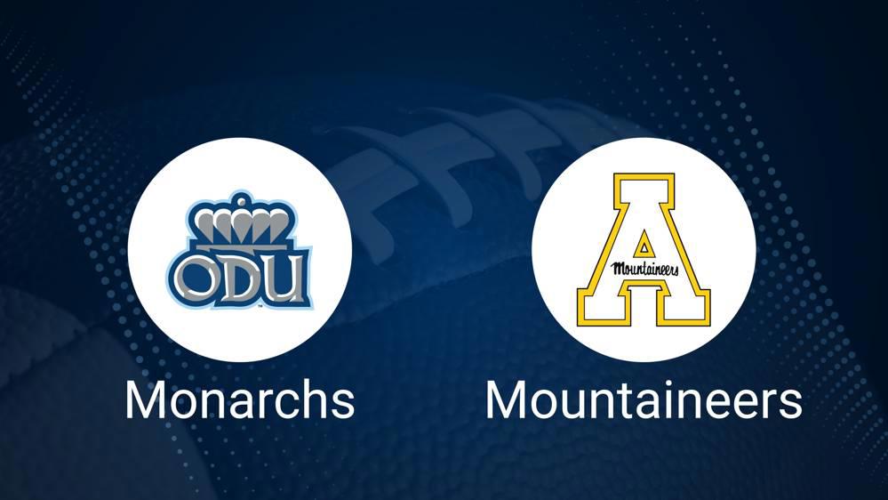 Old Dominion vs. Appalachian State Predictions & Picks: Odds, Moneyline, Spread - Saturday, Nov. 2