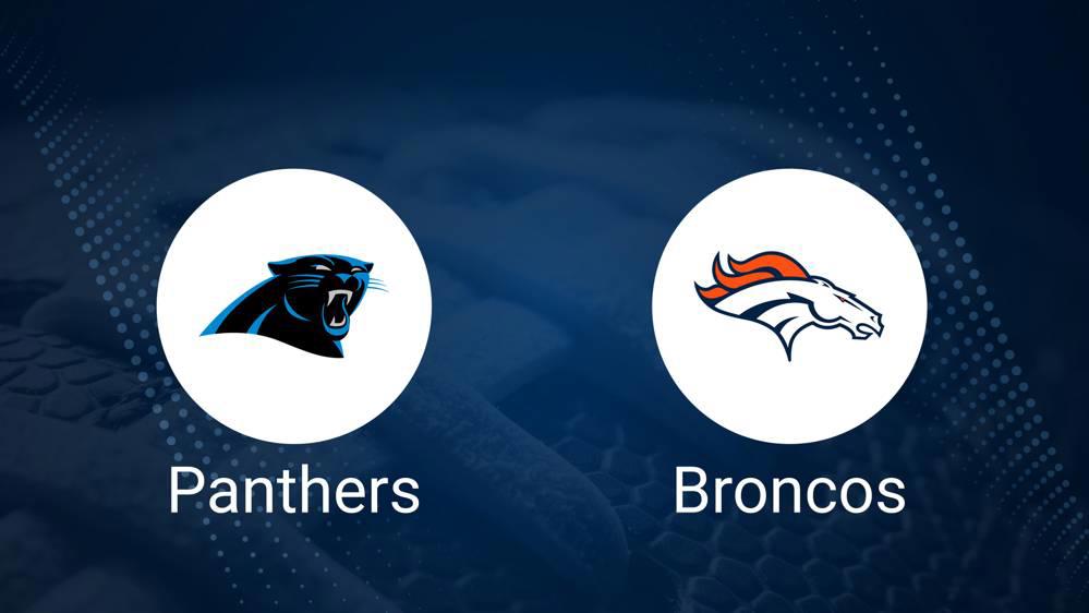 Panthers vs. Broncos: Odds, Moneyline, and Spread - Week 8