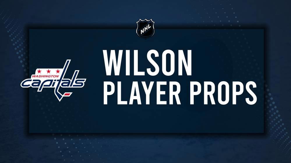 Tom Wilson Player Prop Bets for the Capitals vs. Devils Game - October 12