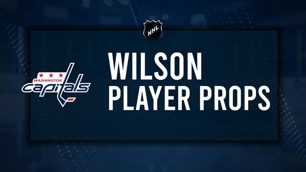 Tom Wilson Player Prop Bets for the Capitals vs. Flyers Game - October 22