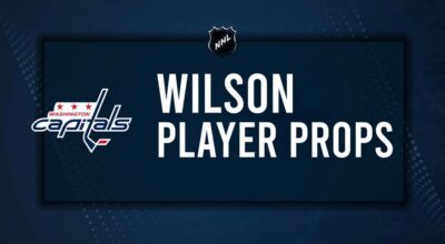 Tom Wilson Player Prop Bets for the Capitals vs. Stars Game - October 17