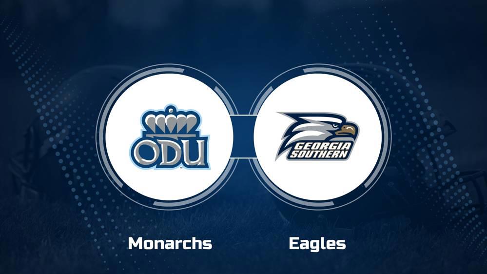 Where to Watch Old Dominion vs. Georgia Southern on TV or Streaming Live - Oct. 24