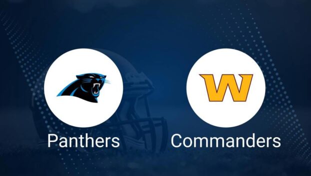 Where to Watch Panthers vs. Commanders on TV or Streaming Live - Oct. 20