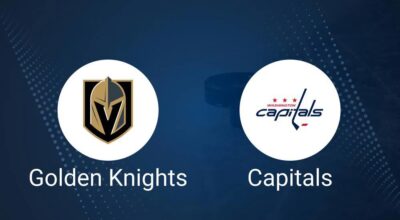 Where to Watch Vegas Golden Knights vs. Washington Capitals on TV or Streaming Live - October 15