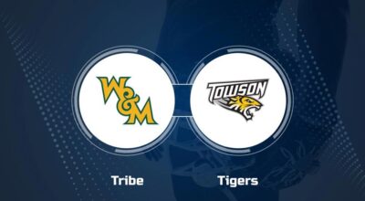 Where to Watch William & Mary vs. Towson on TV or Streaming Live - Oct. 5