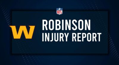 Will Brian Robinson Jr. Play in Week 7? NFL Injury Status, News & Updates