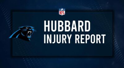 Will Chuba Hubbard Play in Week 7? NFL Injury Status, News & Updates