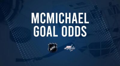 Will Connor McMichael Score a Goal Against the Golden Knights on October 15?