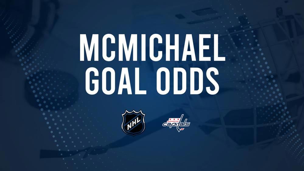 Will Connor McMichael Score a Goal Against the Golden Knights on October 15?