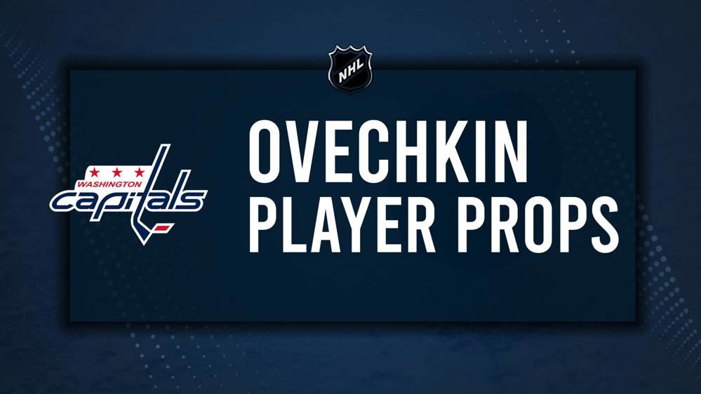 Alexander Ovechkin Player Prop Bets for the Capitals vs. Hockey Club Game - November 18