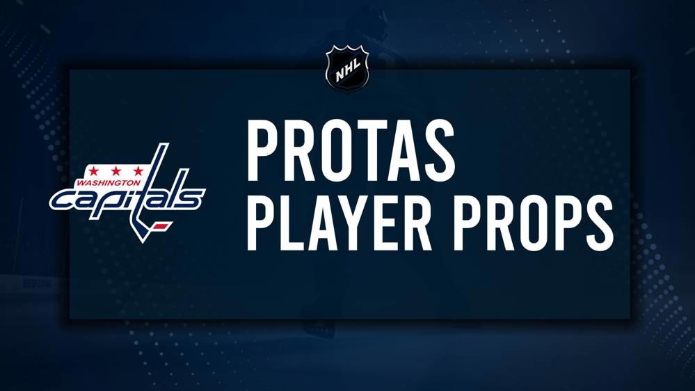 Aliaksei Protas Player Prop Bets for the Capitals vs. Devils Game - November 30