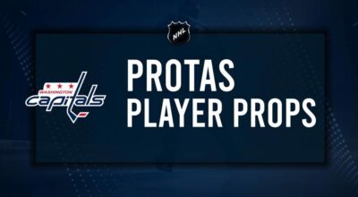 Aliaksei Protas Player Prop Bets for the Capitals vs. Islanders Game - November 29