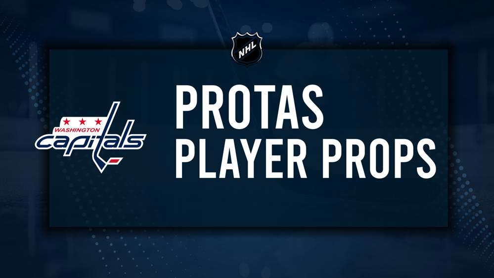 Aliaksei Protas Player Prop Bets for the Capitals vs. Maple Leafs Game - November 13