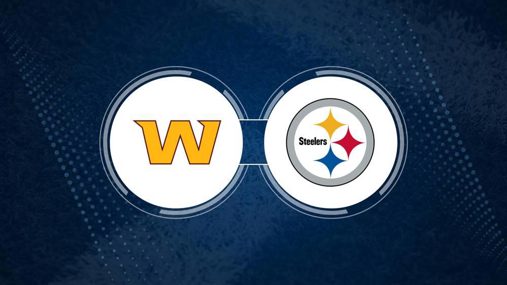 Best Bets, Odds for the Commanders vs. Steelers Game – Week 10